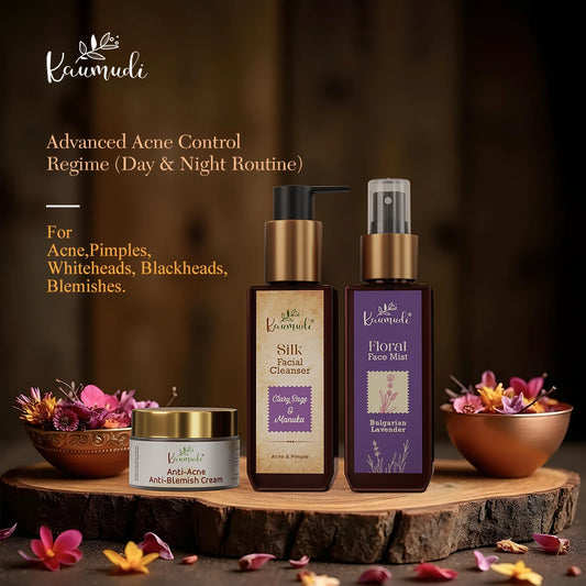 Advanced Acne Control Regime (Day & Night Routine)