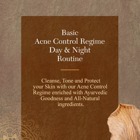 Basic Acne Control Regime (Day & Night Routine)