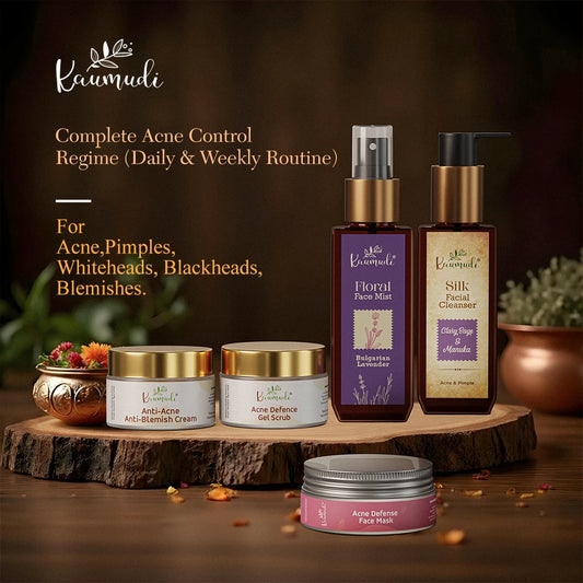 Complete Acne Control Regime (Daily & Weekly Routine)