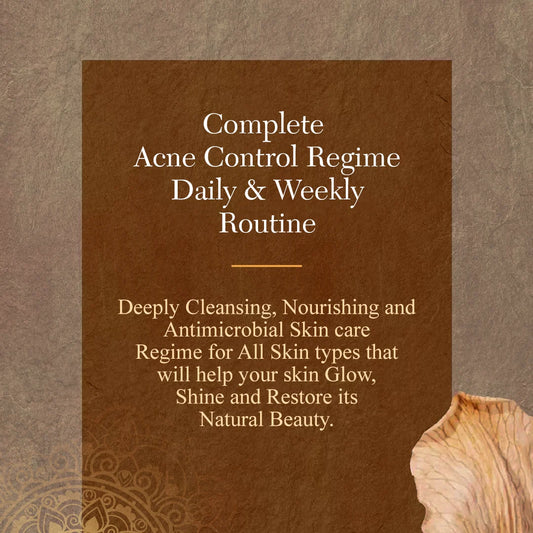 Complete Acne Control Regime (Daily & Weekly Routine)