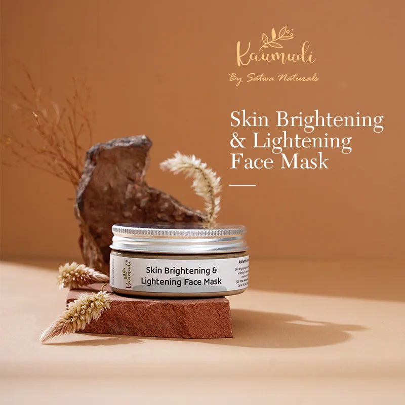 Skin Brightening Lightening Face Mask Natural Handmade