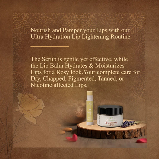 Ultra Hydration Lip Lightening Routine