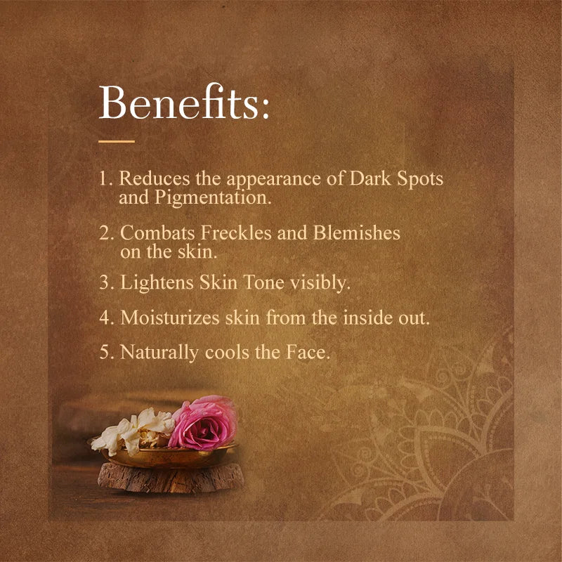 For Tanning, Pigmentation, Blemishes, Freckles, Melasma, Uneven Skin Tone