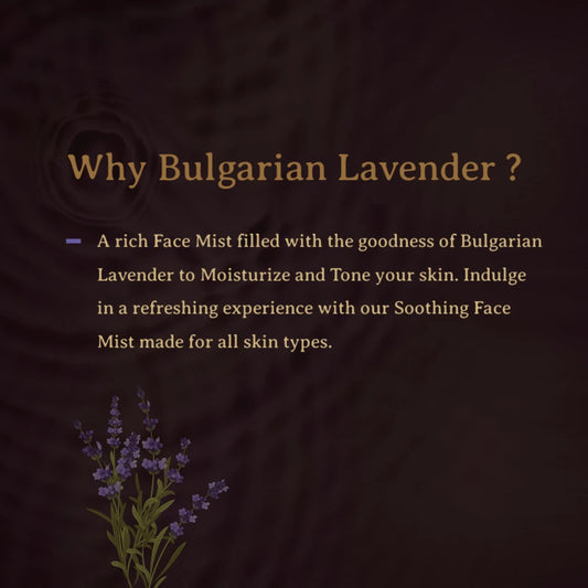 Floral Face Mist Bulgarian Lavender