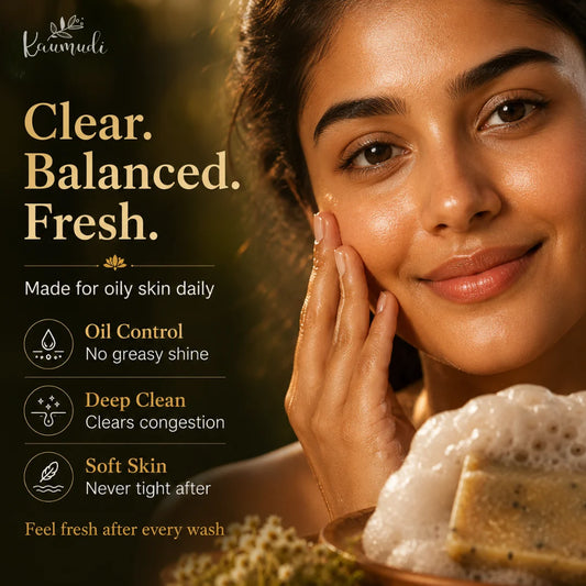 Clarifying Silk Soap with Lakshadi Tailam & Rare Herbs