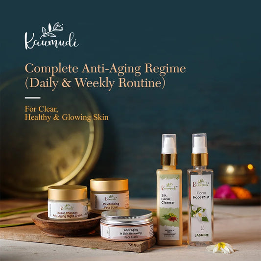 Complete Anti-Aging Regime (Daily & Weekly Routine)