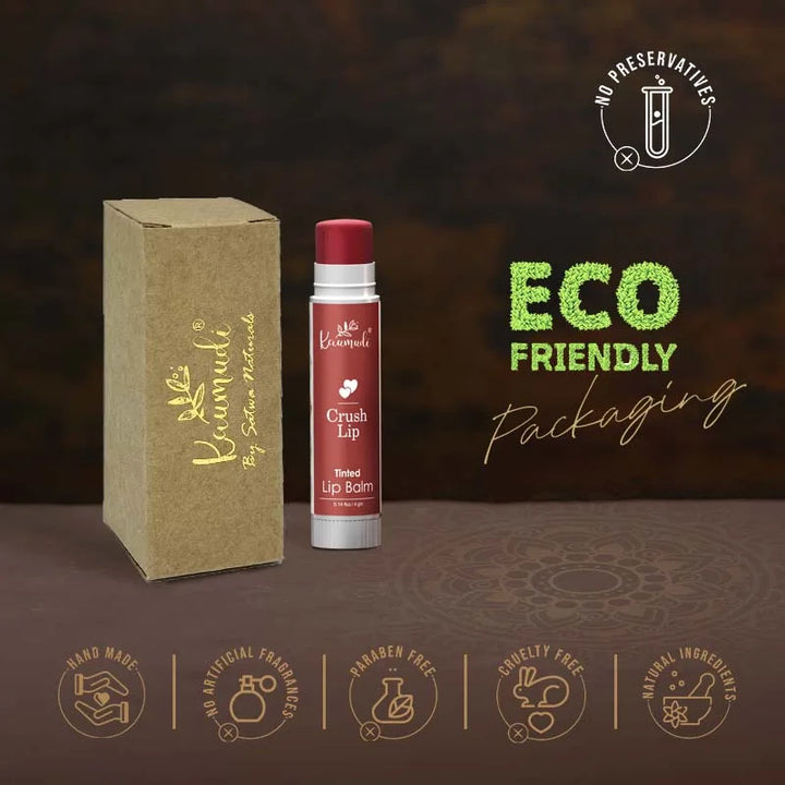 Kaumudi Handmade & Natural Multipurpose 3in1 Lip Balm (Lip Tint | Cheek Tint | Eye Shadow)