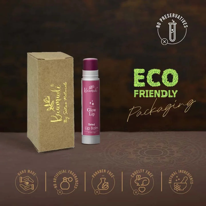 Kaumudi Handmade & Natural Multipurpose 3in1 Lip Balm (Lip Tint | Cheek Tint | Eye Shadow)