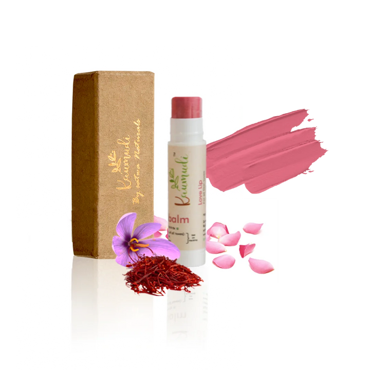 Kaumudi Handmade Natural Multipurpose 3in1 Lip Balm Lip Tint