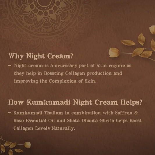Kumkumadi Night Cream