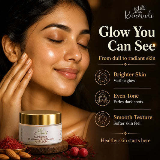 Kumkumadi Brightening & Lightening Face Scrub