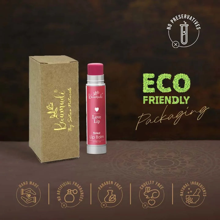 Kaumudi Handmade & Natural Multipurpose 3in1 Lip Balm (Lip Tint | Cheek Tint | Eye Shadow)