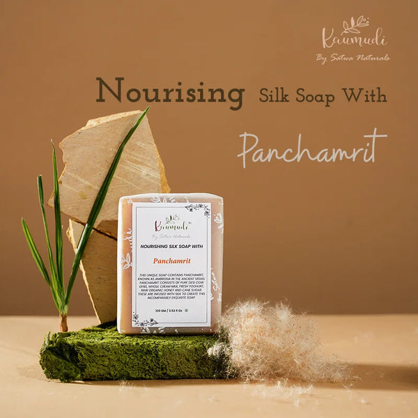 Nourishing Silk Soap with Panchamrit