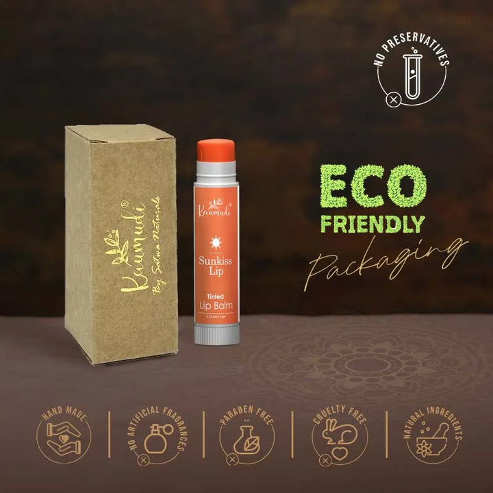 Kaumudi Handmade & Natural Multipurpose 3in1 Lip Balm (Lip Tint | Cheek Tint | Eye Shadow)
