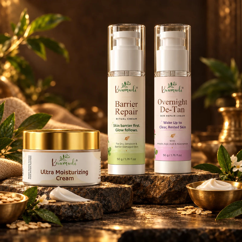 Kaumudi dryness skin barrier care skincare
