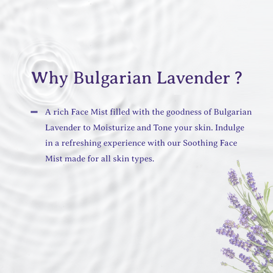 Floral Face Mist Bulgarian Lavender